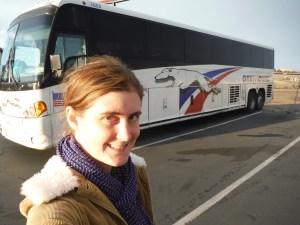 Overnight Greyhound Bus