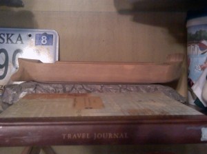 Travel Memento Shelf