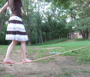 Gibbon Slackline Ladies Line