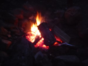 Fire was our only source of heat on this trip, so it brought us together on so many levels!