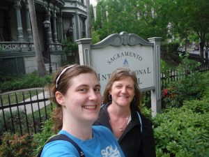 Selfie at HI-Sacramento