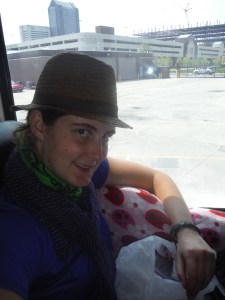 Having to share your bus seat with your carry-on items can make a cramped ride feel even more squished.