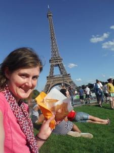 A crepe with a view! At this point in time, I didn't think it was possible to get sick and tired of Nutella. Spoiler Alert: it is!