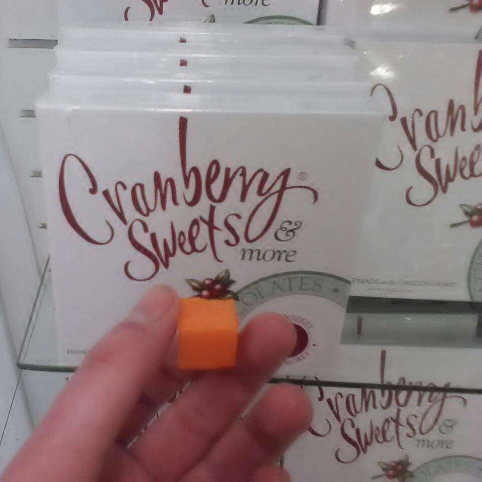 Cranberry Sweets Cheese Fudge