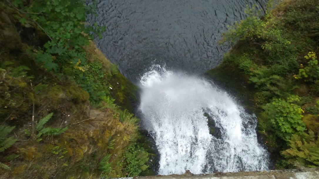 Multnomah Falls Bridge View
